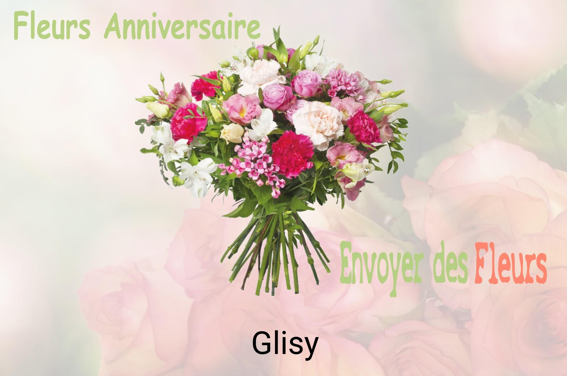 Bouquet de fleurs d’anniversaire livré à Glisy